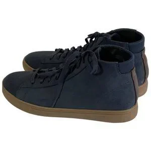 CLAE Bradley Mid Waxed Sued Deep Navy Size 10 BRADLEY ESSENTIALS main image 4